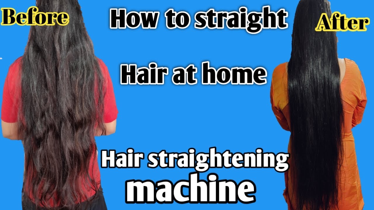 How To Straighten Hair At Home Tips And Tricks To Keep Hair Safe