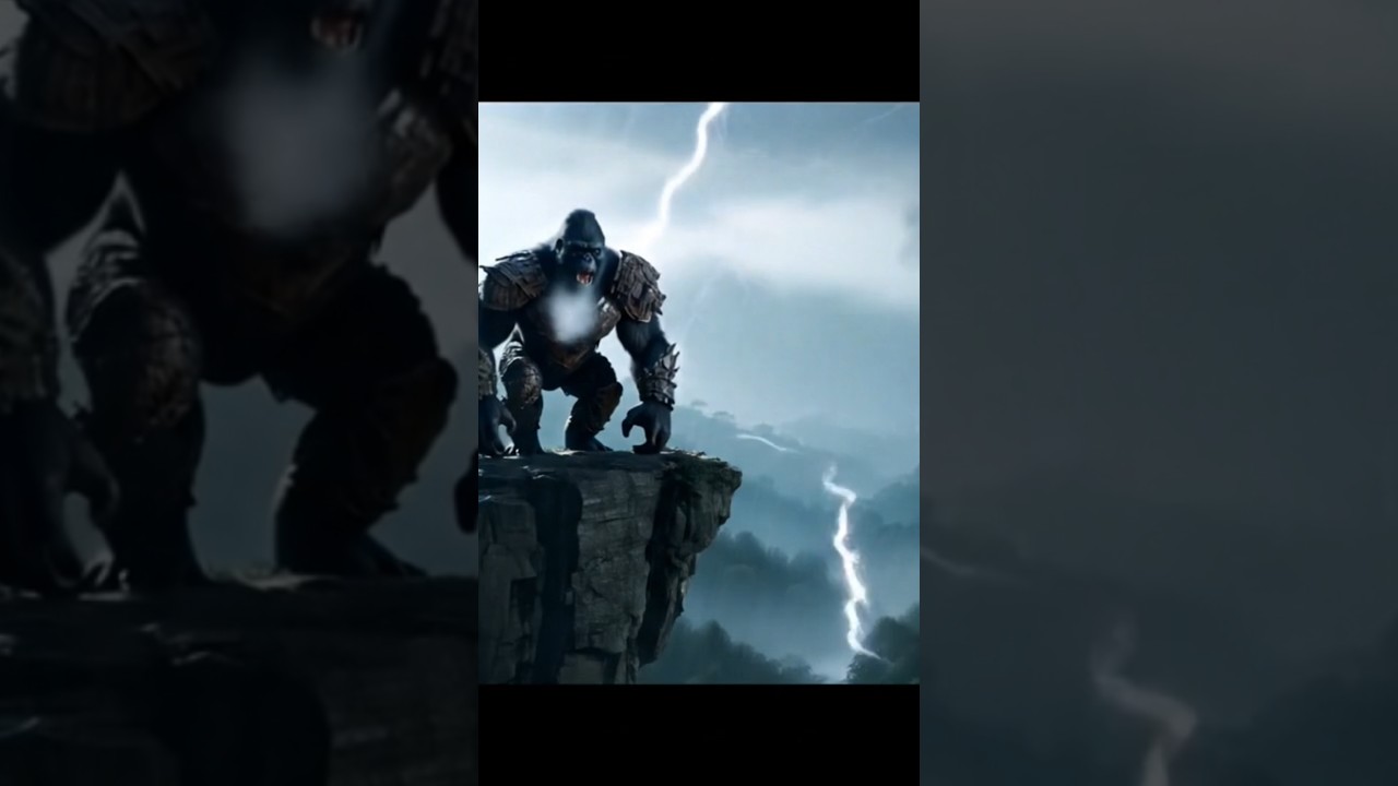 Gorilla War in Jungle 