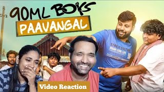 90ML Boys Pavangal😅😁🤣😜| Parithabangal Video Reaction | Gopi, Sudhakar |  Tamil Couple Reaction