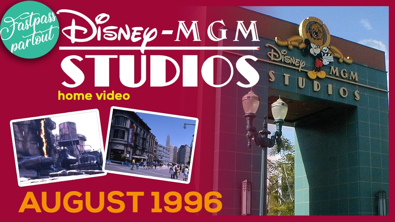 visit to DISNEY MGM Studios 1996 | home video | Backlot tour, Streets of America, Ace Ventura...