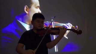 Follow the video to practice Wieniawski, Scherzo-Tarantella, Op.16 1 st part