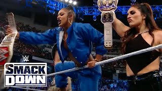 Bianca Belair gets some backup against Damage CTRL | WWE SmackDown Highlights 5/5/23 | WWE on USA Content