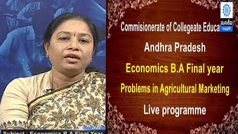 Commissionerate of Collegiate Education | Structure and model of Agri Marketing Organizations