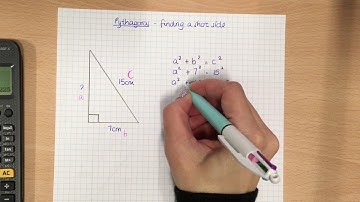 Pythagoras - finding a short side
