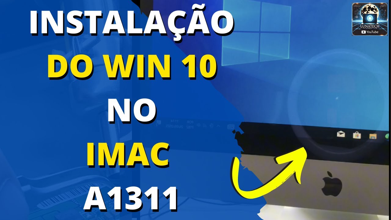 iMac/Mac OS/Win10/Wブート/Office/AdobeCS2 Installing Windows 10 Pro on iMac 🖥️ A1311 Step by Step! - YouTube