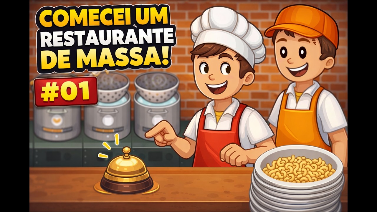 DO ZERO AO PRIMEIRO FUNCIONÁRIO NO RESTAURANTE DE MASSA