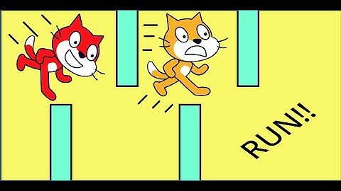 Scratch || Tutorial || How to make a hide and seek game || episode 1 how to make mobile games series