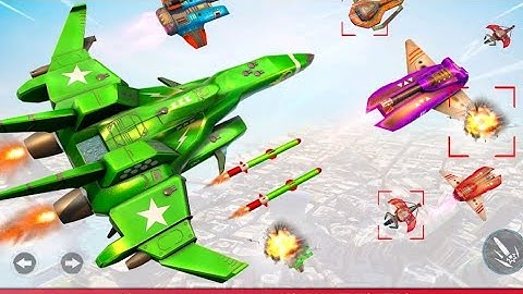 LAST BATTLE TO SAVE THE PLANET IN AIR ROBOT GAME WITH ARMY BUS _#andriod #army #gameplay