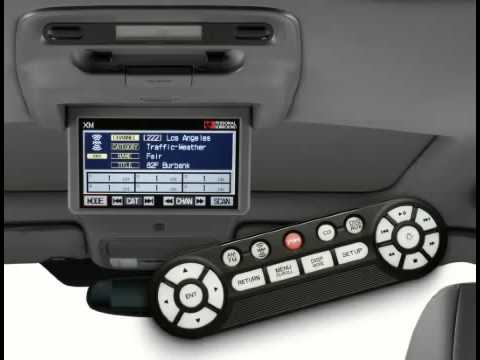 How to use Rear Entertainment System in Honda Odyssey - YouTube