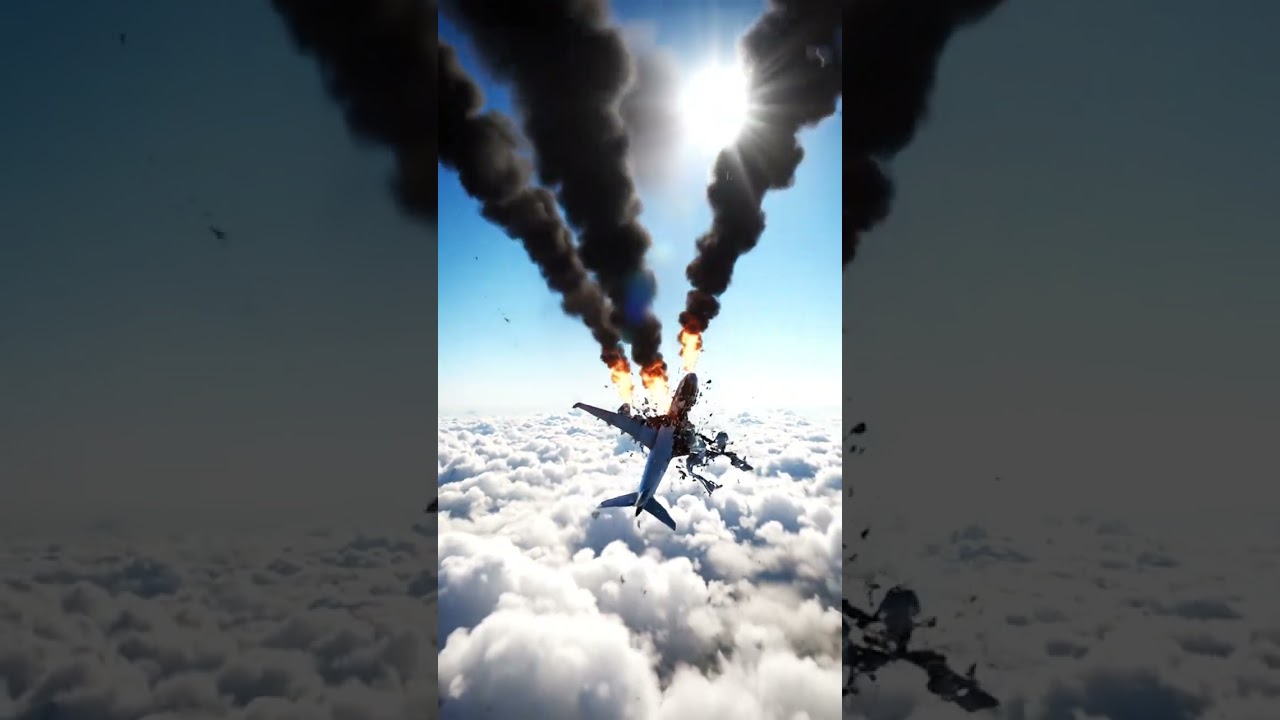 Plane Crash | Epic Sky Disaster Animation | Ultra HD Short Film 