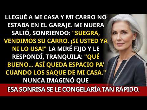 Mi nuera vendió mi carro “porque ya no lo usaba”… y se arrepintió al segundo siguiente