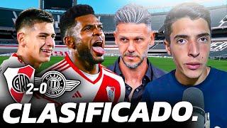 ATRODEN. River 2 - Libertad 0 - Analisis en Caliente - Copa Libertadores 2024 - Toto Bordieri