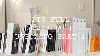 PART 1 [ BTS ALBUM UNBOXING ] 방탄소년단 BTS Full Discography ( All Albums and Versions ) Part 1