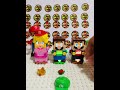Lego Mario and Lego Peach Want  to returned  their suit #shorts #funny #mario #asmr #toys  #fyp R64