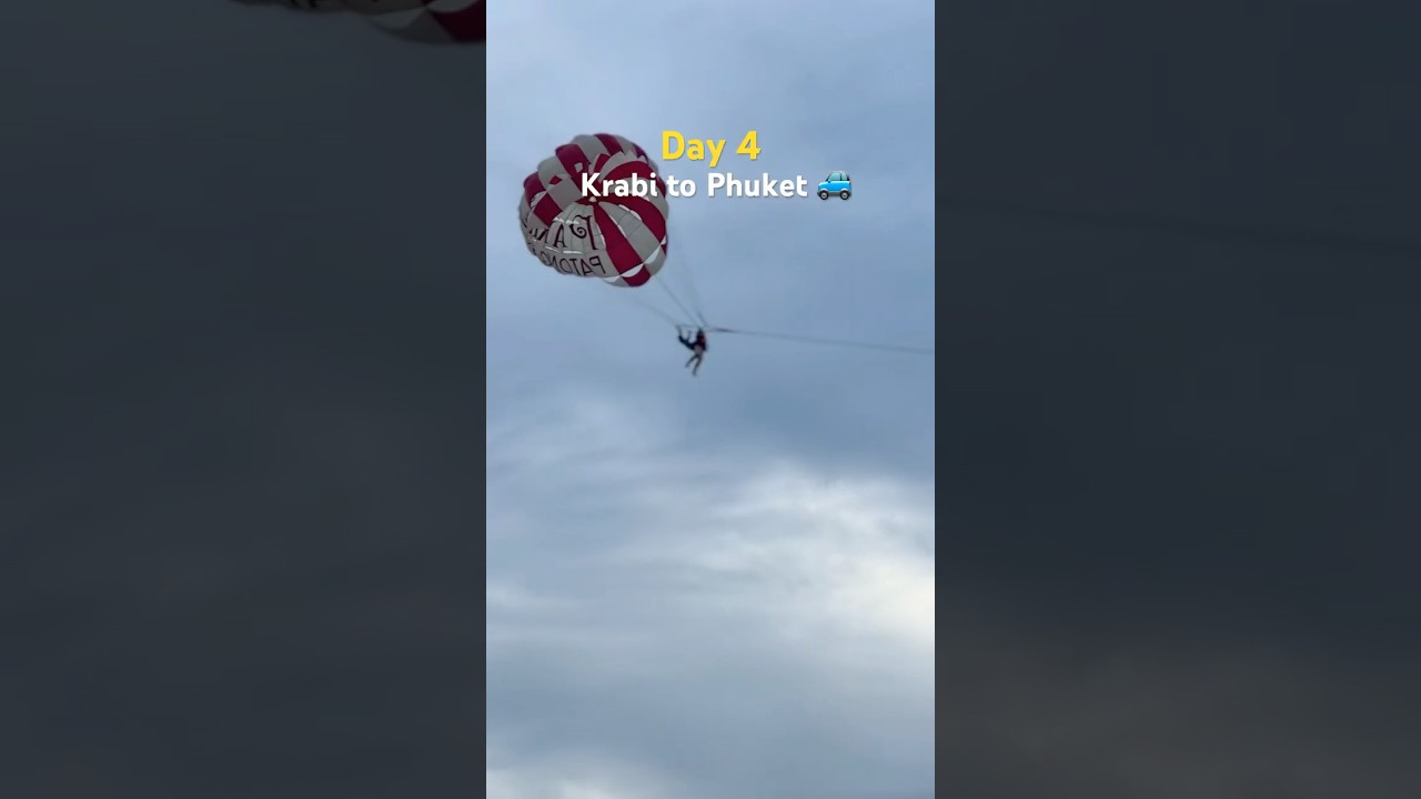 Krabi to Phuket on a rainy day 