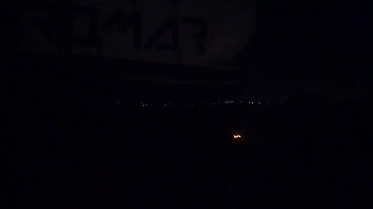 Late night Take off at Tepic International Airport, Nayarit, Mexico