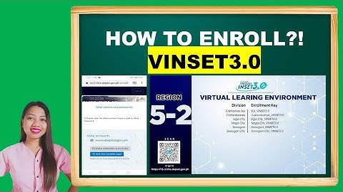 VIRTUAL INSET 3.0- How to Enroll