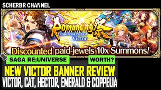 New Victor Banner: Victor, Cat, Hector, Emerald & Coppelia Review  Romancing SaGa re;UniverSe