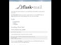 Flask-Mail Tutorial - Send Mail 寄信功能 (gmail)