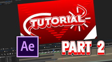 Full After Effects Intro Tutorial | Part 2 (BG, Splines, Bursts)