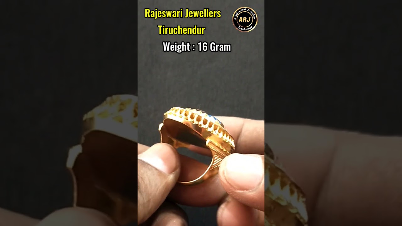 Shop latest gold ring for men online | Kalyan Jewellers