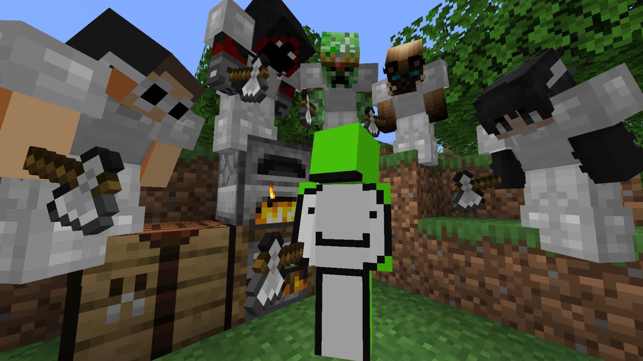 HUNTERS vs TINY \u0026 GIANT SPEEDRUNNER in Minecraft!