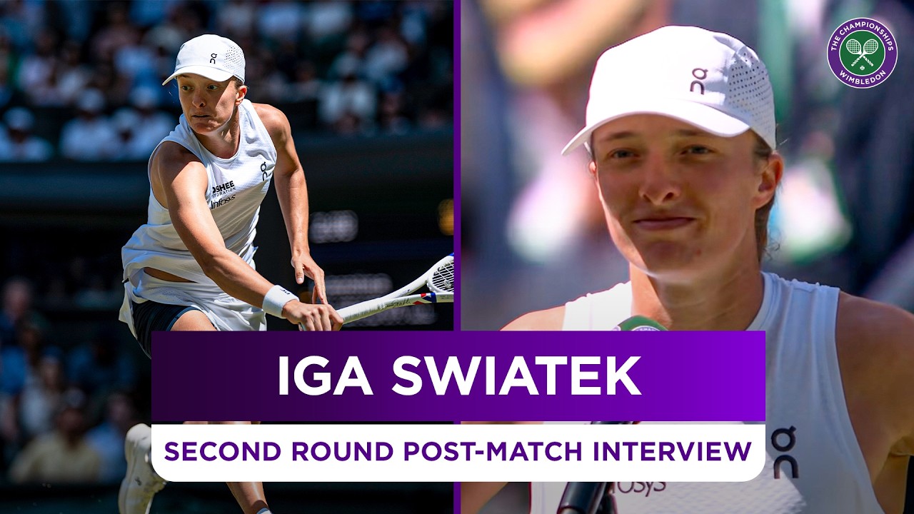 "More stable... and that's good!" | Iga Swiatek | Second Round Post-match Interview