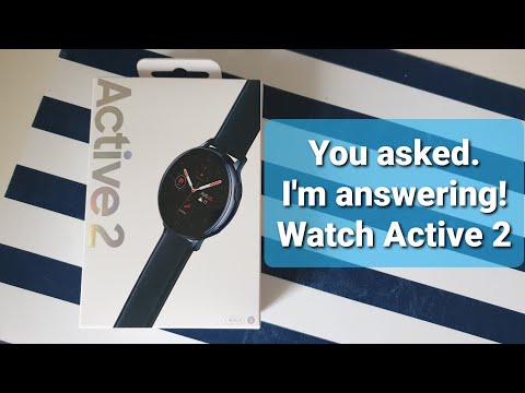 Galaxy Watch Active 2 (40mm Stainless Steel) I ANSWERED YOUR QUESTIONS!💭❗ Galaxy Watch Active 2 (40mm Stainless Steel) I ANSWERED YOUR QUESTIONS!💭❗