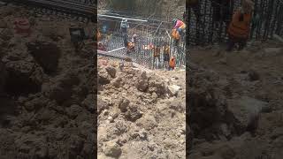 Footing Work #construction #excavation #heavyequipment #civilengineering #foundation #piling
