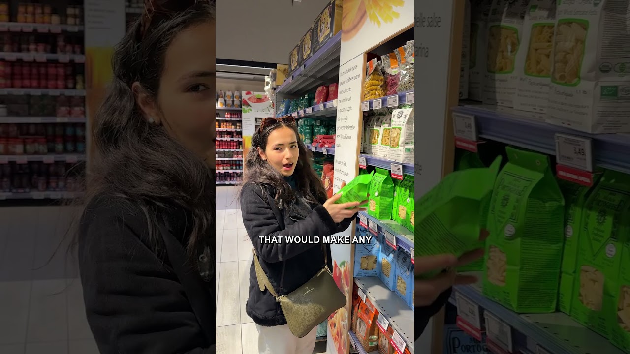 Things that Shock Americans in Italy Grocery Stores!
