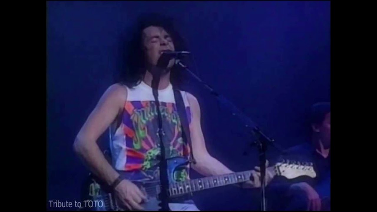 I'll be over you - Live 1990 - Outro solo backing track