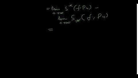 Lecture 22.4 The Riemann Integral as a Lebesgue Integral