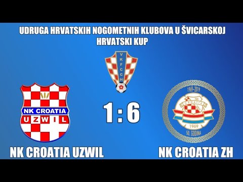 NK Croatia Uzwil - NK Croatia ZH 1:6 (1:2)