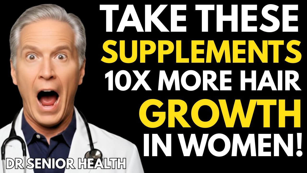 Eat These 4 Secret Supplements to Stop Hair Fall & Thicken Hair After 60