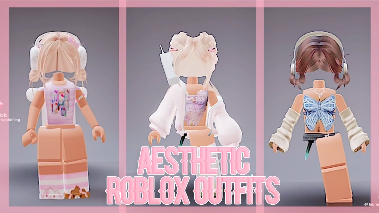 AESTHETIC Roblox Outfit Ideas *TikTok Compilation* - YouTube