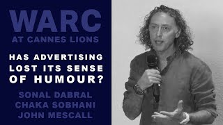 Warc In Cannes Has Advertising Lost Its Sense Of Humour?
