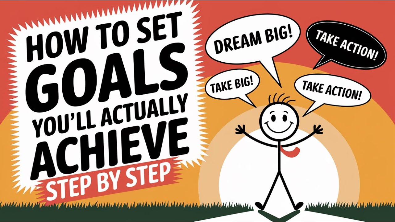 How to Set Goals You’ll Actually Achieve Step by Step - YouTube