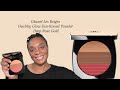 Chanel les beiges healthy glow sunkissed powder  deep rose gold makeup tutorial qvsun