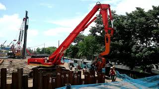 PT GSMS - Pancang Steel Sheet Pile (SSP) 24 meter - Proyek PLTGU Tambak Lorok PT GSMS - Pancang Steel Sheet Pile (SSP) 24 meter - Proyek PLTGU Tambak Lorok