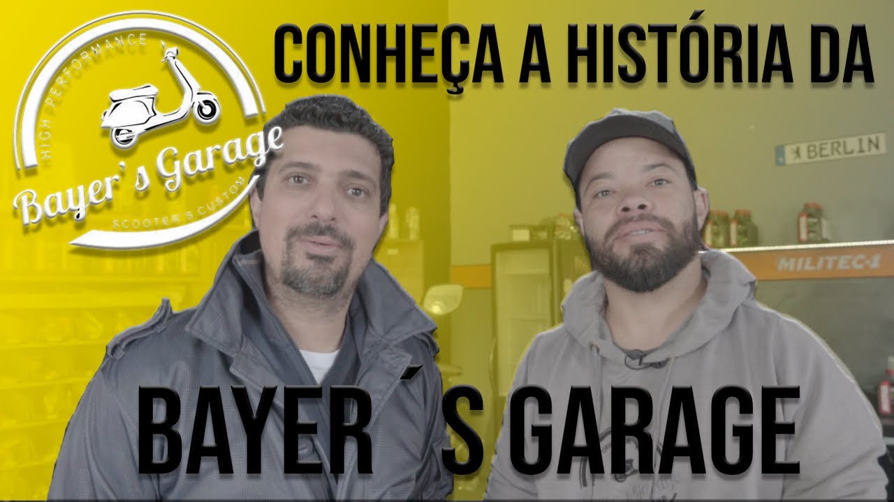 Scooters Customização e Kit's performance Bayer's Garage conheça a história de um especialista