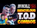 Invincible VS ▰ INSANE Omni Man Almost Kills In One Combo