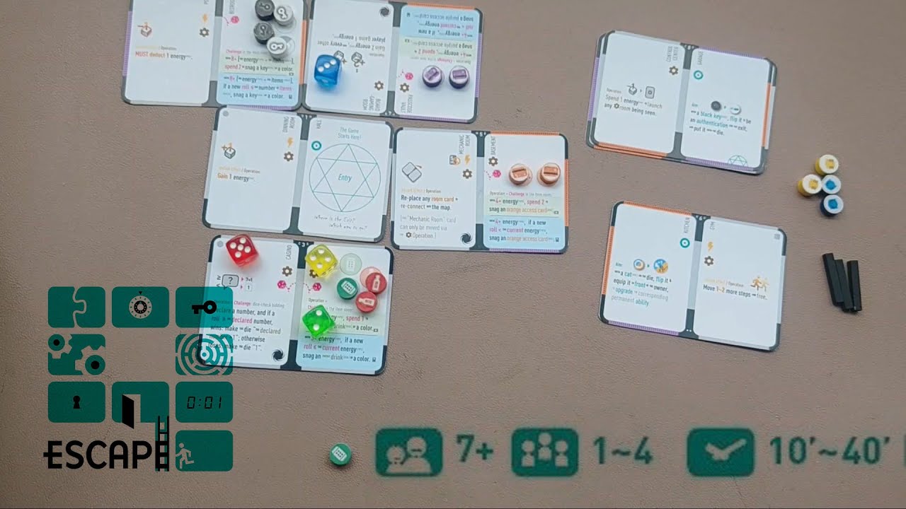 [WIP] ESCAPE 9 - 2023 9-Card PnP Design Contest - Contest Ready