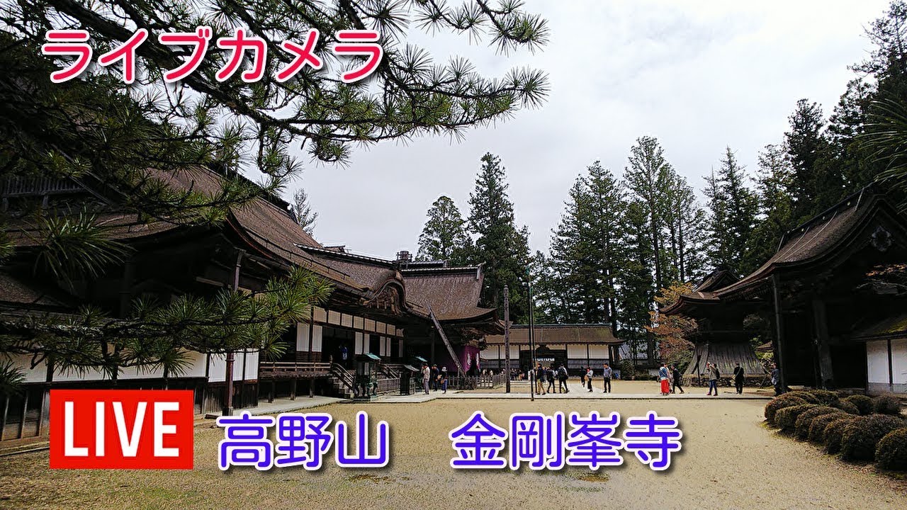 ライブカメラ 高野山 金剛峯寺 Youtube ライブカメラ 高野山 金剛峯寺 Youtube