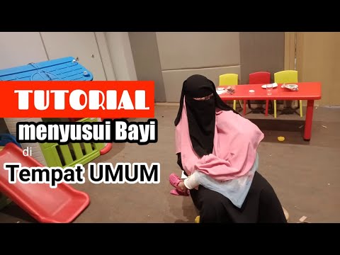 Cara muslimah menyusui anak di tempat umum