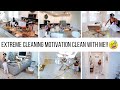 COMPLETE DISASTER CLEAN WITH ME AFTER MY DIVORCE PARTY!! //Jessica Tull cleaning motivation