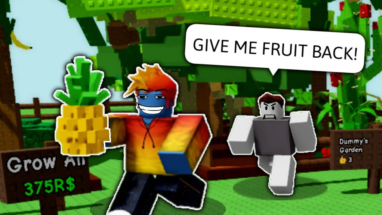 ROBLOX Grow a Garden | Funny Moments (MEMES)
