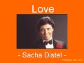 Karaok love sacha distel