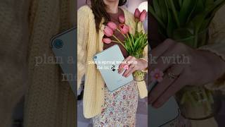Plan with me on iPad 💐🌷 #ipad #planwithme #digitalplanning