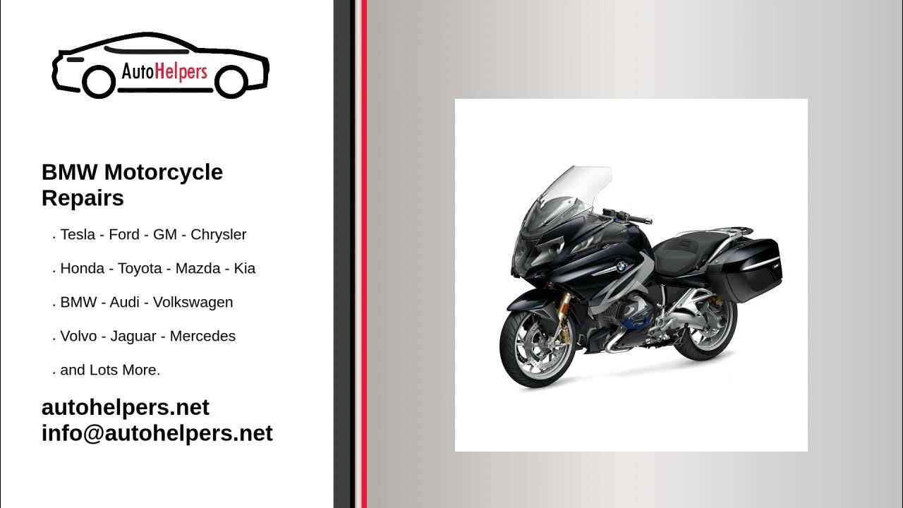 BMW Motorcycle Repairs - YouTube