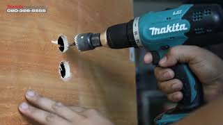 โฮลซอเจาะไม้และ pvc 5 ขนาดใน แพ็คเดียว ของ makita แท้ D-70203